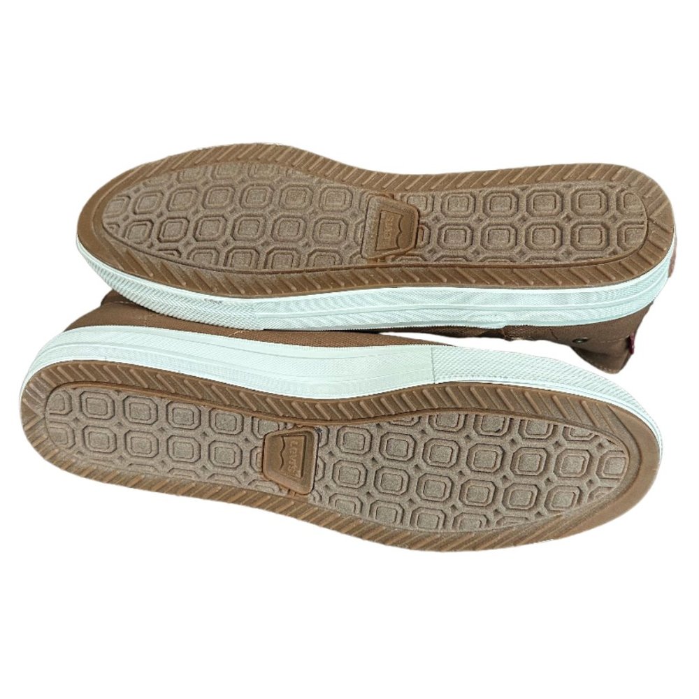 NIB LEVI'S MEN'S ZIP EX L MID LUX SNEAKERS - Picture 8 of 8